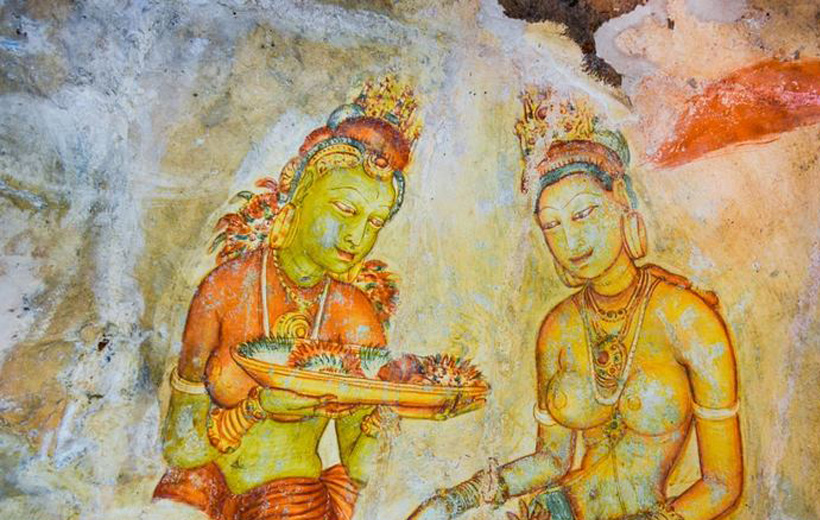 sigiri_apsara_frescoes